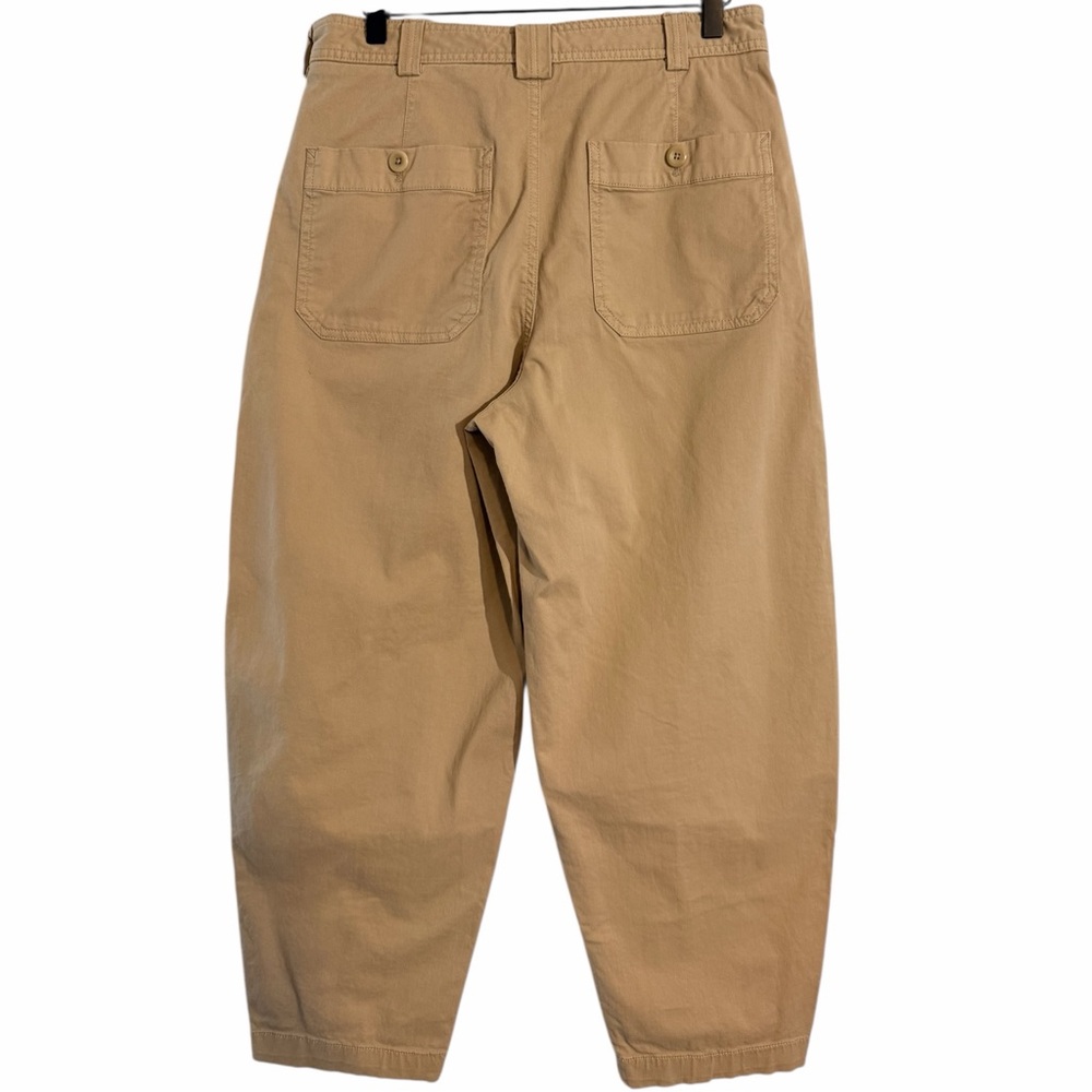 Banana Republic Wide Leg Pants in Khaki Tan - Picture 2 of 4